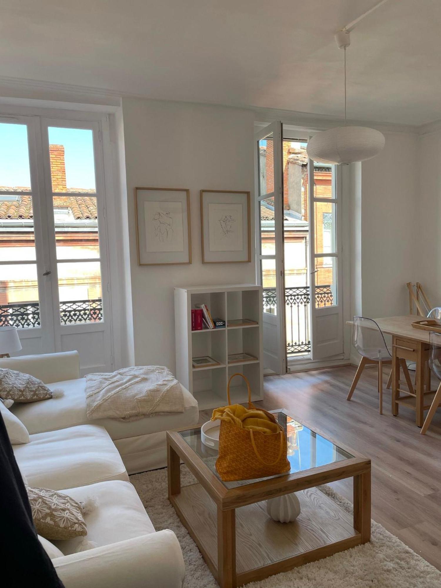 Capitole - Appartement T2 Au Coeur De La Ville Rose Toulouse Buitenkant foto