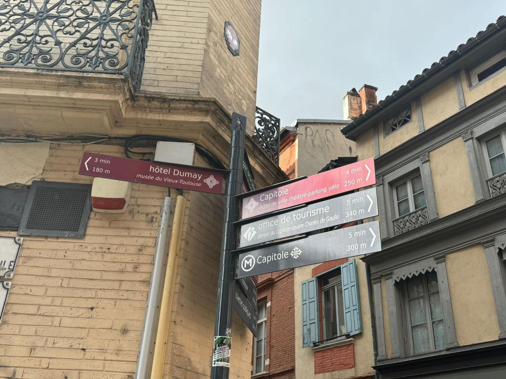 Capitole - Appartement T2 Au Coeur De La Ville Rose Toulouse Buitenkant foto